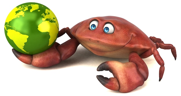 krab pelzajacy interaktywny z dzwiekiem zielony