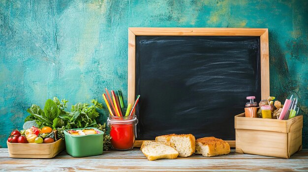 kuchnia dla dzieci drewniana z lodowka tablica kredowa zlota lulilo