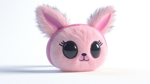 maskotkauszowa krolik rozowy 52cm