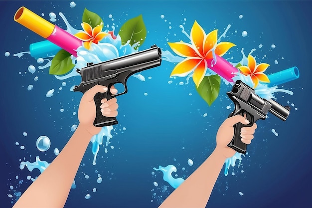 pistolet na wode strzykawka sikawka bron wodna krokodylek 19 30cm