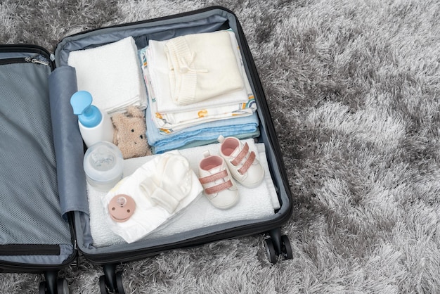 Przewijak mata do przewijania dziecka turystyczna rozkadana torba szara