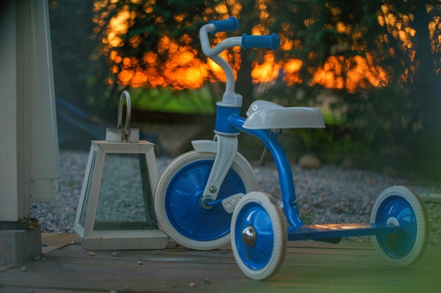 Rowerek biegowy Trike Fix Active X2 rower lekki pompowane kola niebieski