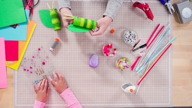 zestaw kreatywny dla dzieciastyczny rekodzielo do prac recznych xxxl 1200 ele